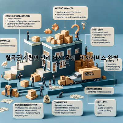 칠곡군 지천면 신리 이사 꿀팁 🍯 & 이사서비스 완벽 가이드